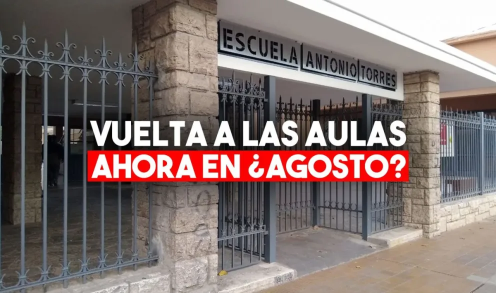 El Gobierno aseguró que las clases podrían volver en agosto en todo el país menos en el AMBA