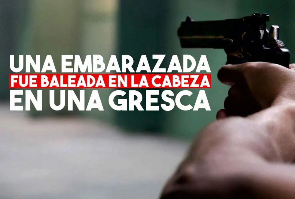 Una mujer embarazada fue baleada en una pelea entre familias