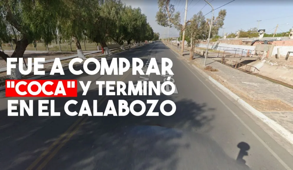Lo sorprendieron con droga en plena calle