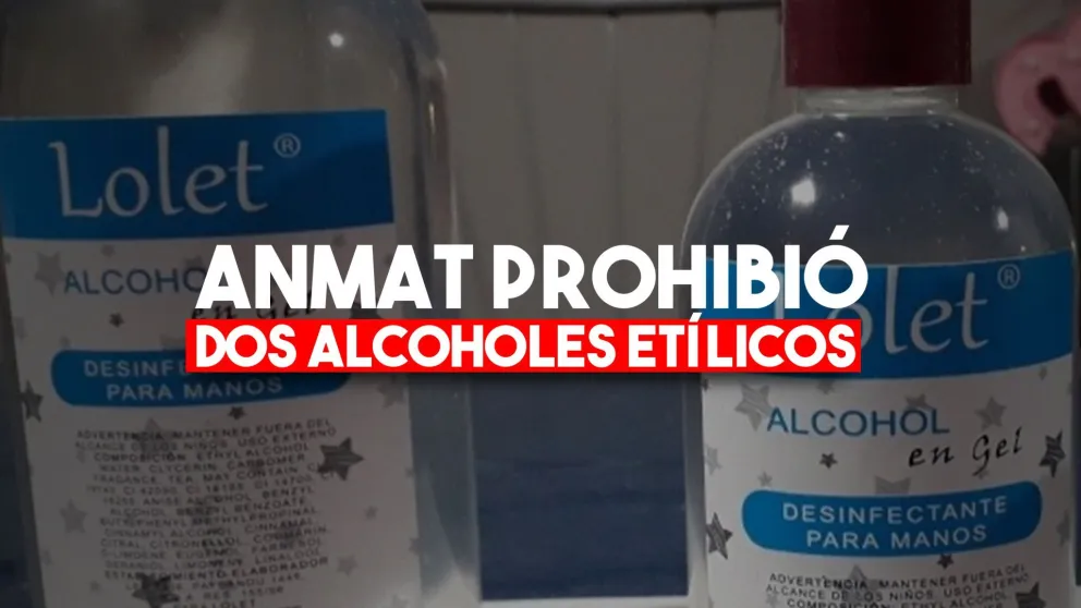 La Anmat prohibió la venta de dos alcoholes etílicos