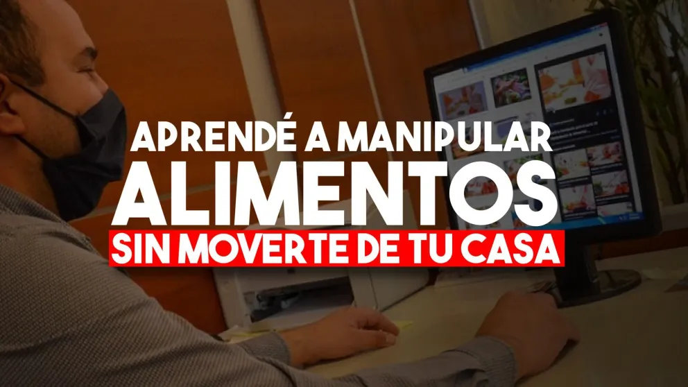 Por primera vez, el curso de manipulación de alimentos se realizará en forma online