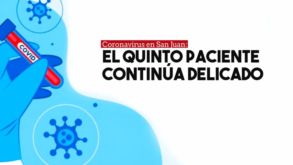 Continúa delicado el quinto paciente con coronavirus en la provincia
