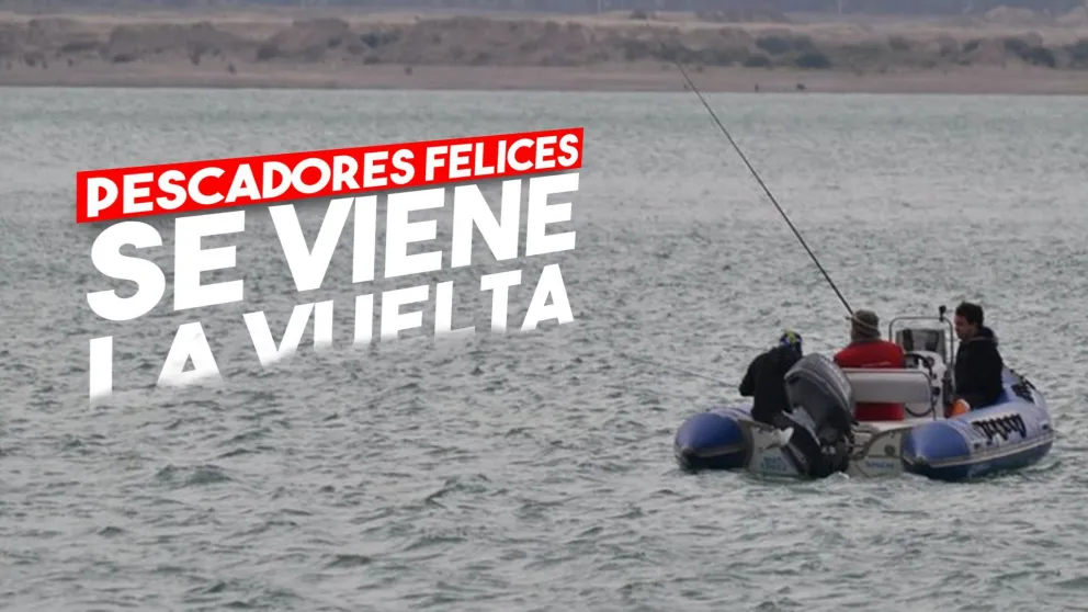 Finalmente, este lunes habilitarán la pesca en todos los diques