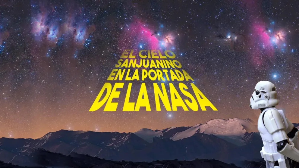 Una foto del cielo sanjuanino es la portada de la NASA
