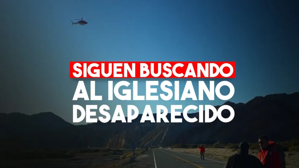 Continúa la búsqueda del iglesiano desaparecido