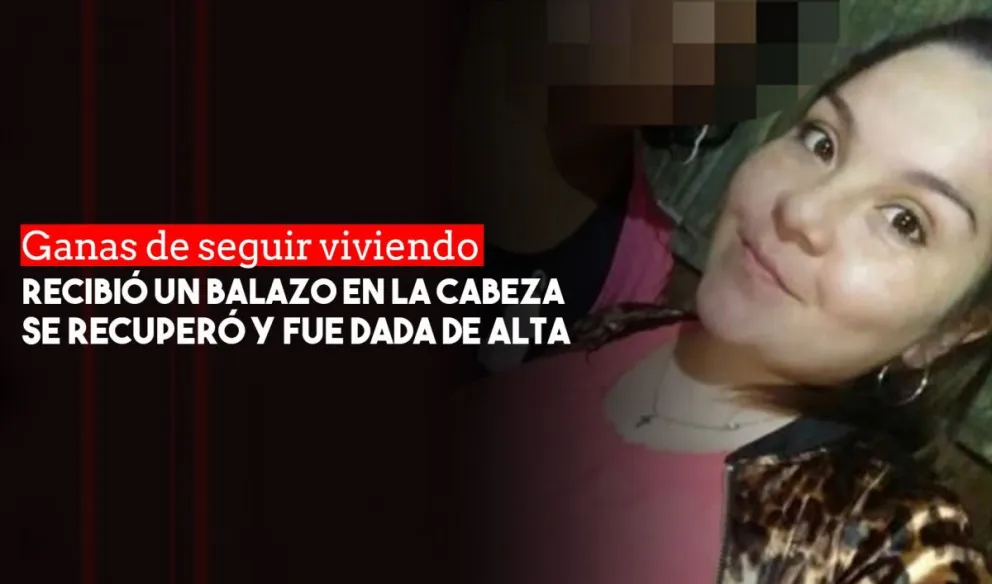 La joven embarazada baleada en la cabeza fue dada de alta