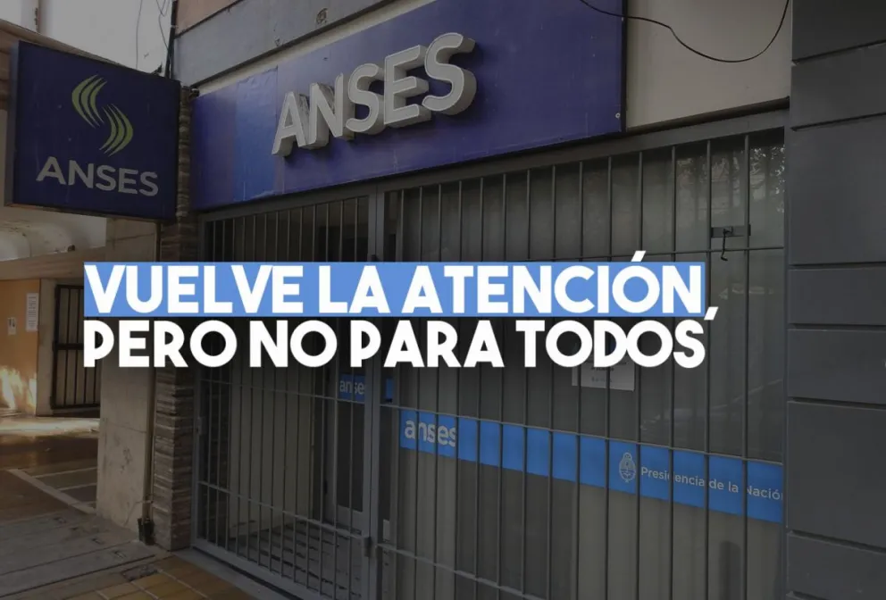 Con turnos programados, el jueves vuelve la atención en ANSES
