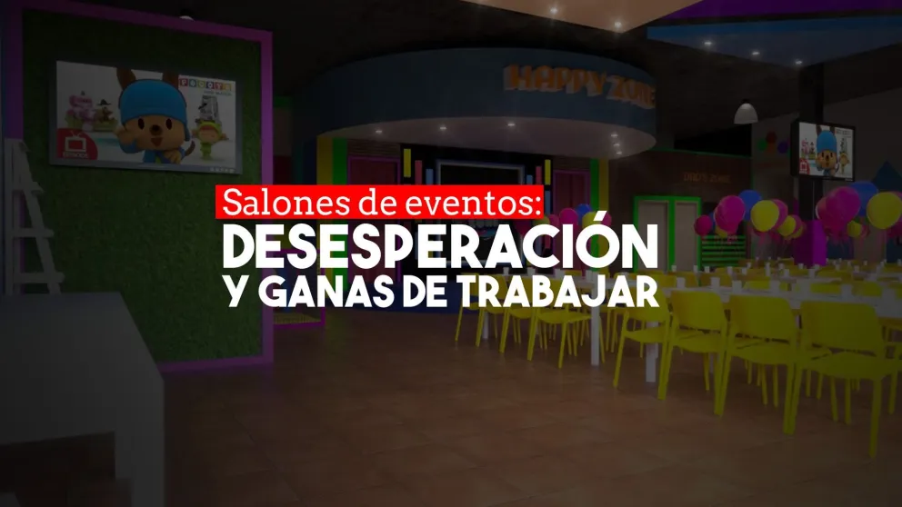 Los dueños de salones de eventos, al borde de la quiebra, quieren empezar a trabajar