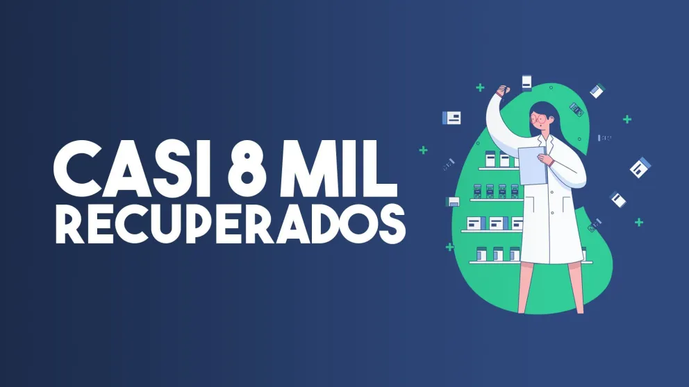 Casi 8 mil personas lograron recuperarse del coronavirus en Argentina