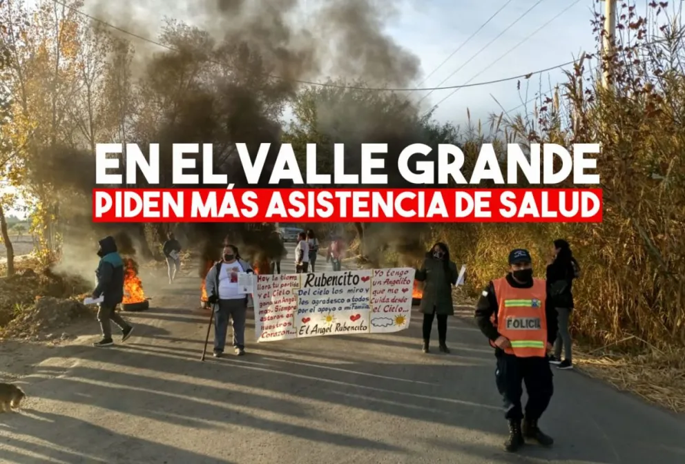 Tras la muerte de un niño, los vecinos del Valle Grande reclaman guardias de salud
