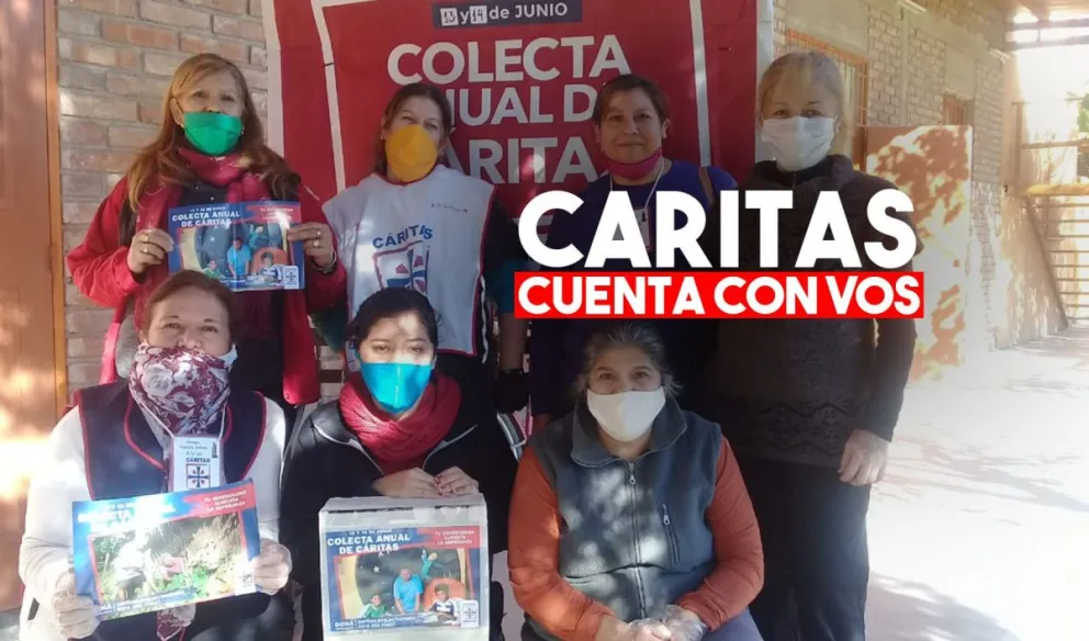 La Colecta Anual de Cáritas se realizará el 13 y 14 de junio