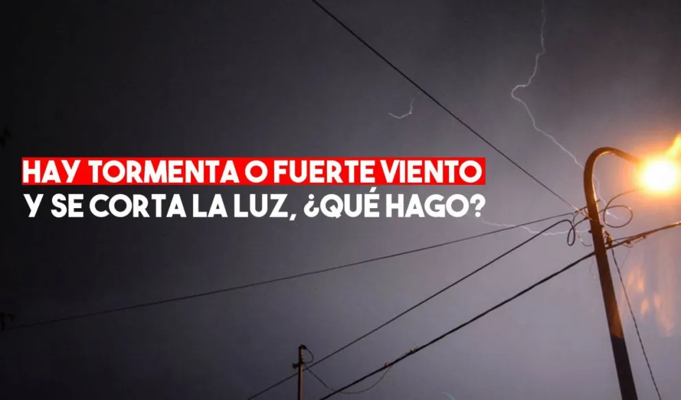 Recomendaciones para el servicio eléctrico ante inclemencias climáticas