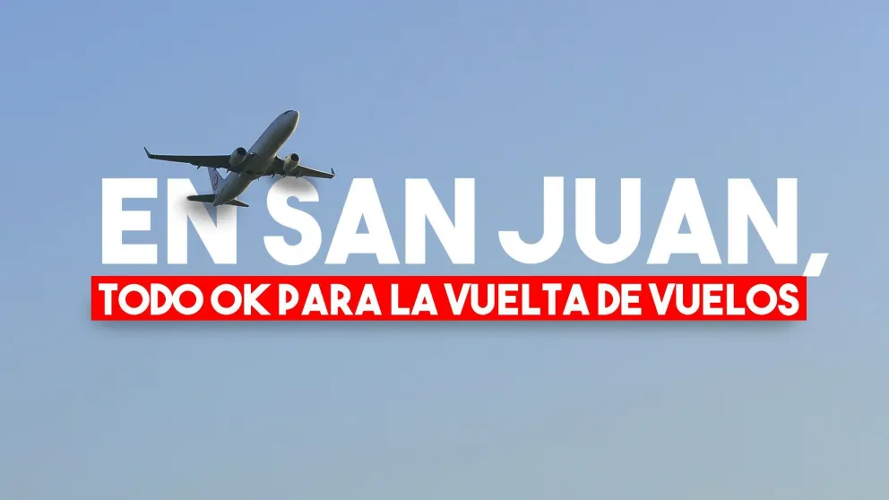En San Juan, el aeropuerto está operativo para cuando vuelvan los vuelos