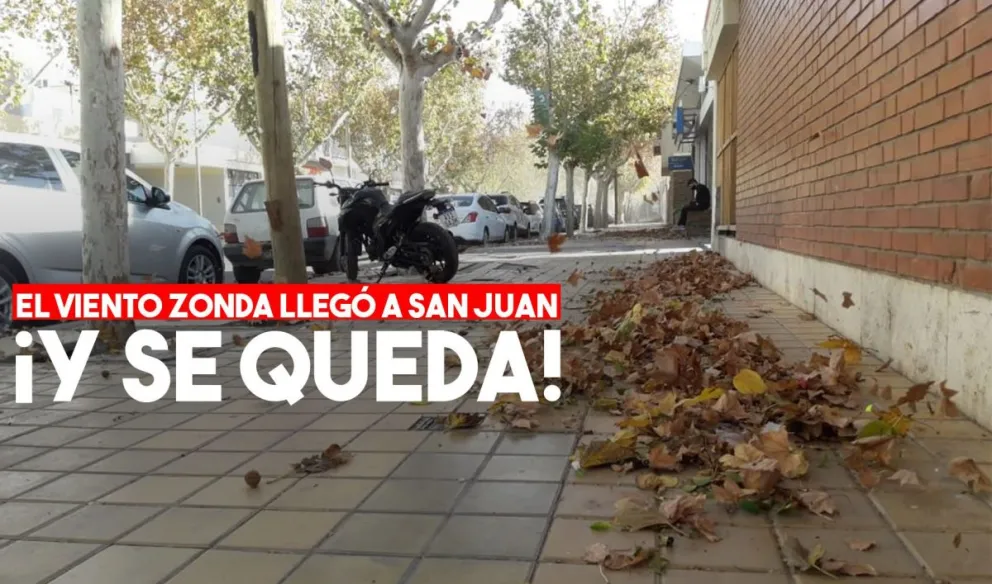 Se mantiene el alerta sobre la ocurrencia de viento Zonda