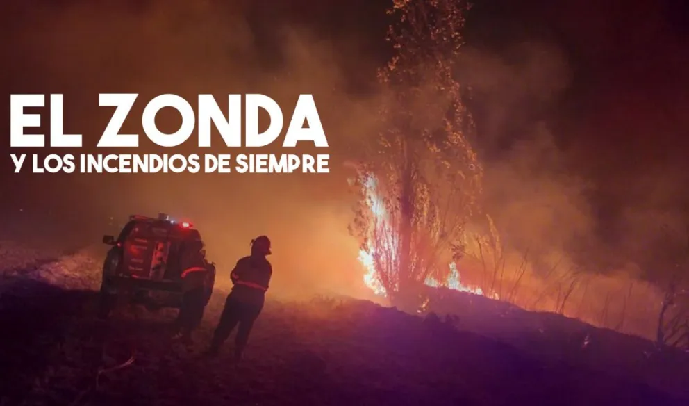 El Zonda provocó varios incendios y hizo desastres en Pocito