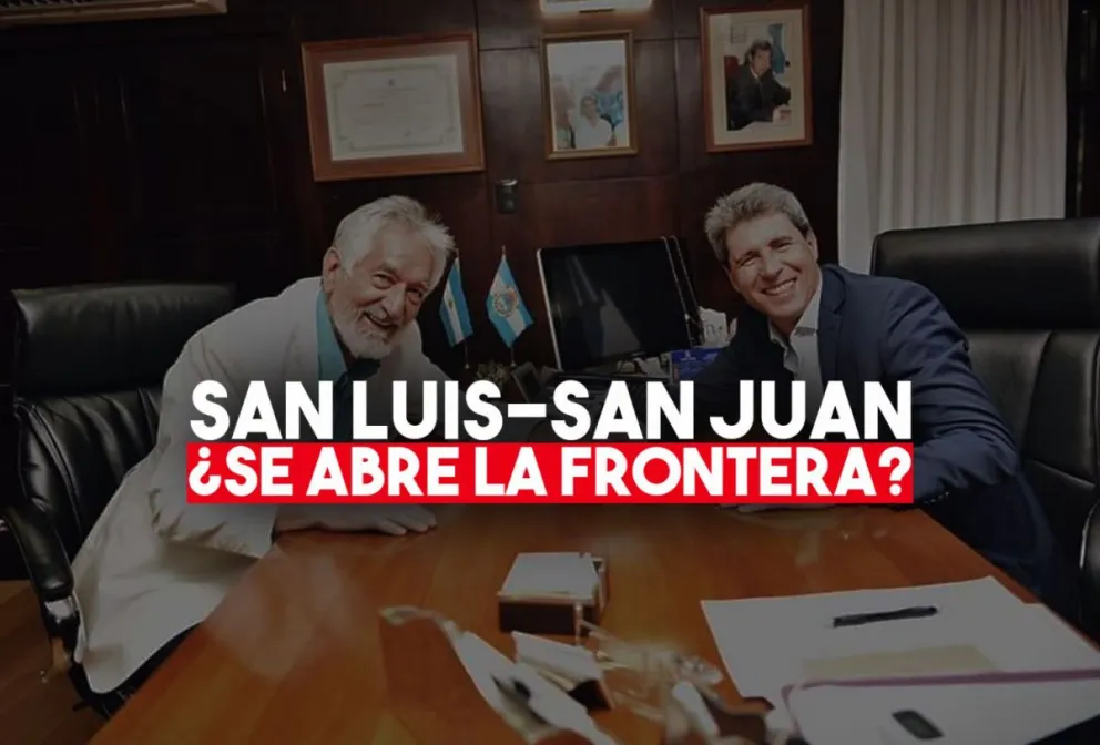 San Luis quiere abrir la frontera con San Juan