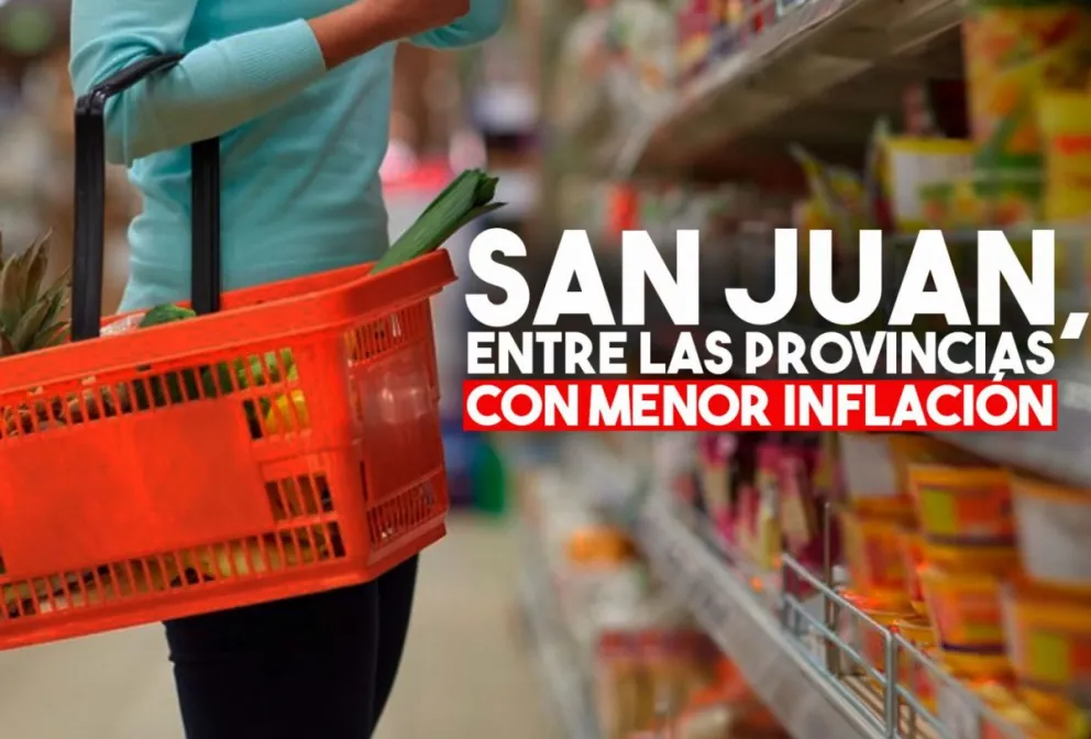 Según el INDEC, San Juan fue una de las provincias con menor inflación en mayo