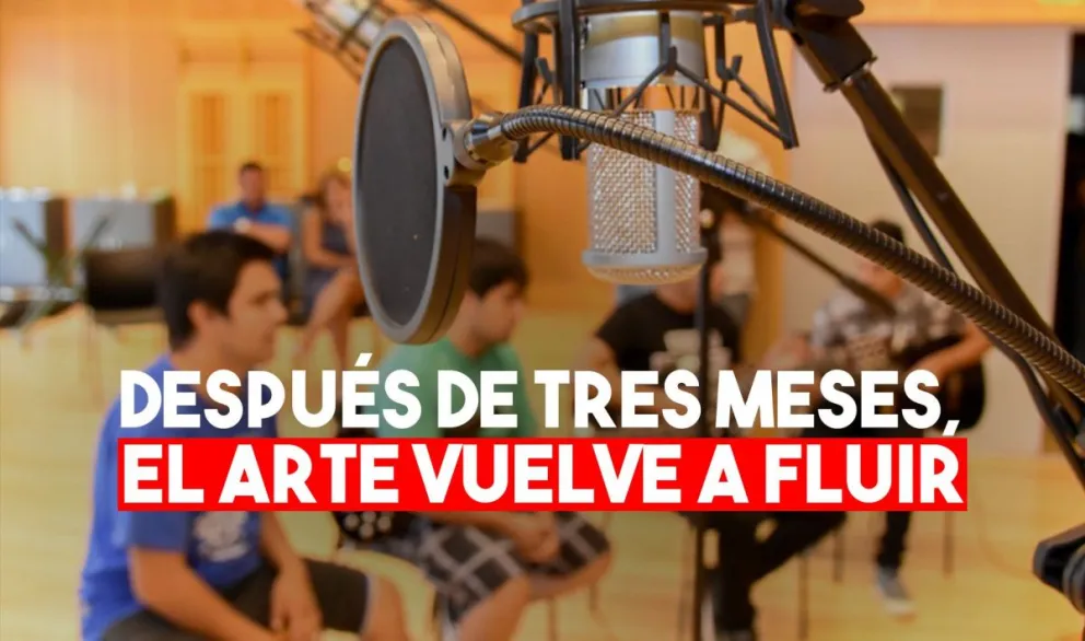 Los artistas sanjuaninos vuelven al ruedo, protocolo de por medio