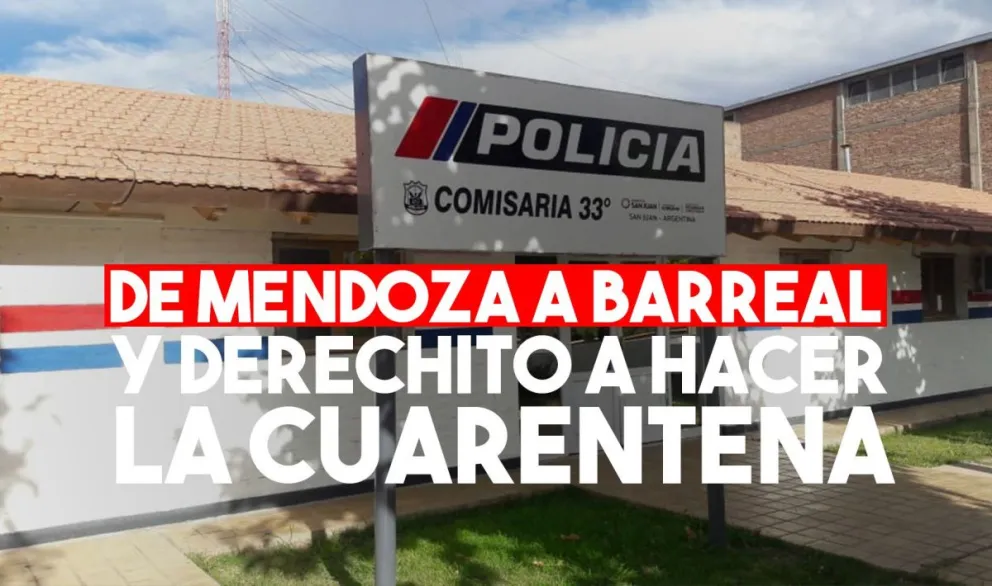 Un calingastino que estuvo en Mendoza, detenido por no hacer la cuarentena