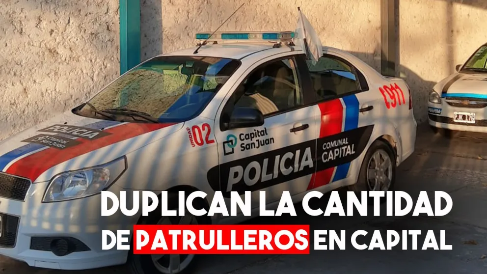 Más patrulleros para la Policía de Capital