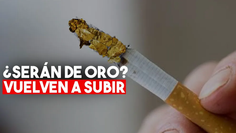 Los cigarrillos subirán un 7% desde el lunes