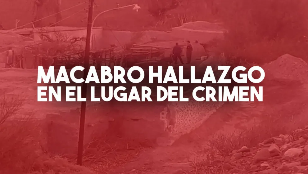 Horror en Iglesia: encontraron restos óseos y de una bicicleta en una letrina
