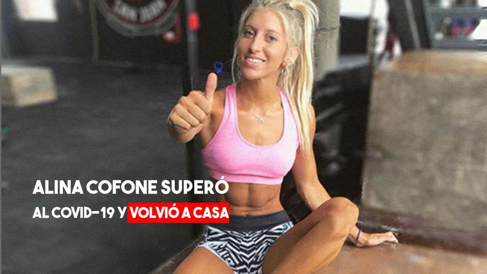 Tras dos negativos, Alina se recuperó del Covid-19