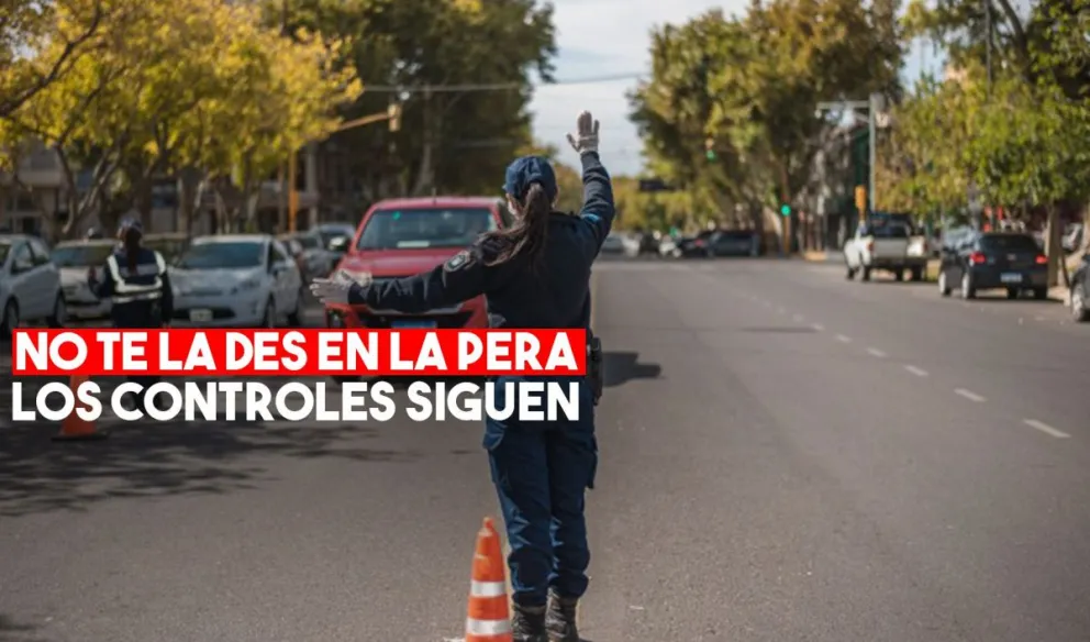 Continúan los controles en toda la provincia