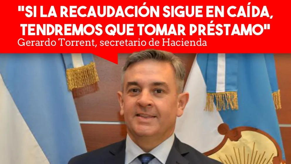 Gerardo Torrent: “Si la recaudación sigue en caída, tendremos que tomar préstamo”