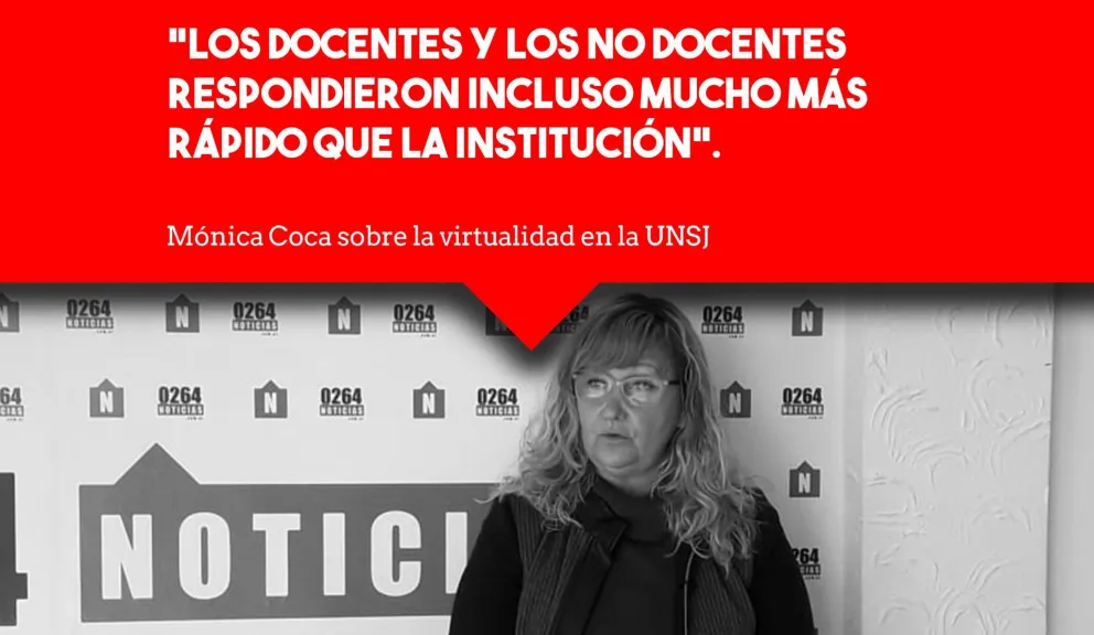 Mónica Coca: "Si la prórroga de mandatos no se aprueba, podemos dejar en un posible quiebre institucional a la UNSJ"