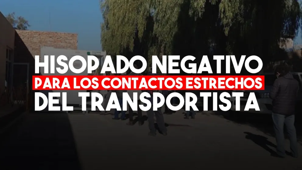 Octavo caso: los contactos estrechos del transportista dieron negativo