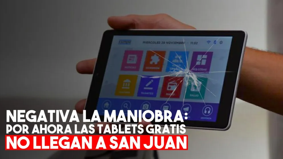 El beneficio de las tablets, por ahora, no alcanza a San Juan