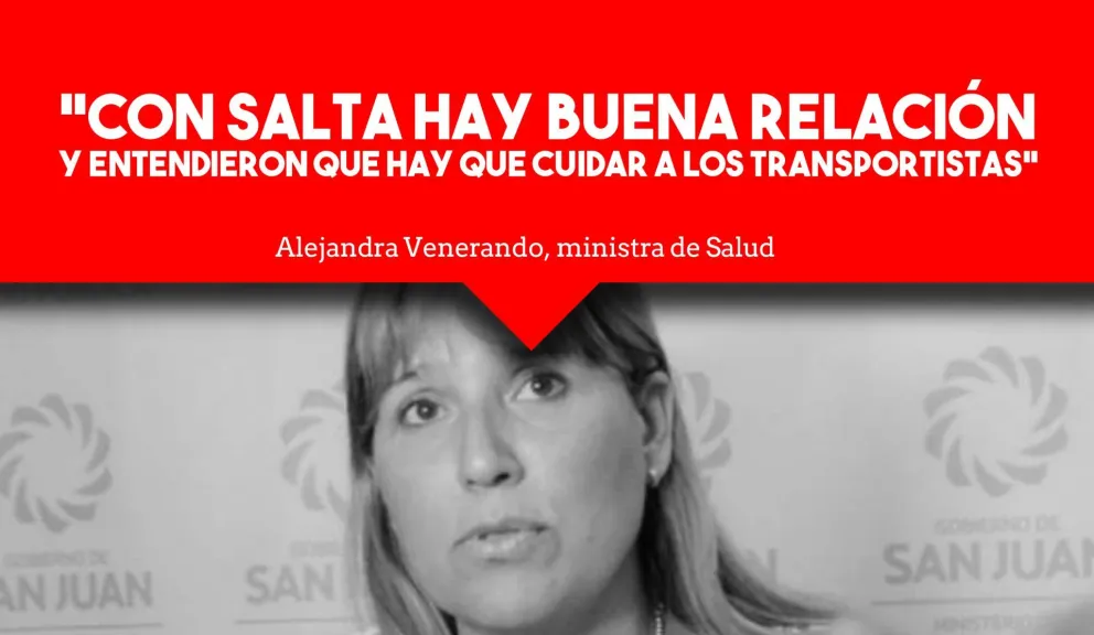 Venerando aclaró que con Salta la relación es óptima y aseguró que se contactó con la Ministra de Salud