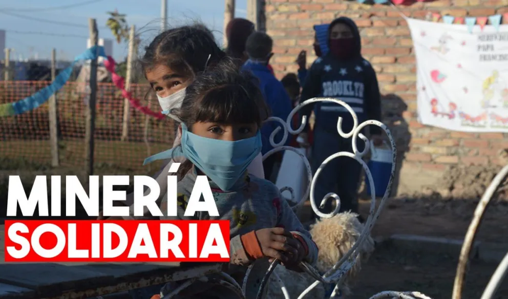 Minería asiste a más de 5.000 familias a través de kits de higiene distribuidos en merenderos