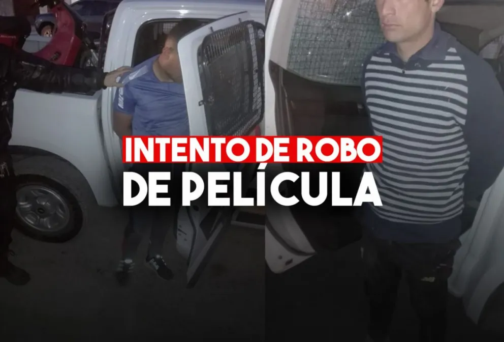 Un hombre y su hijo frustraron un robo