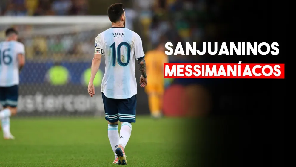La devoción por Messi de un cantor y una deportista