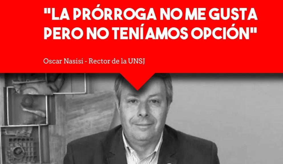 Oscar Nasisi: "Si seguimos en fase 5 las elecciones serán lo antes posible"