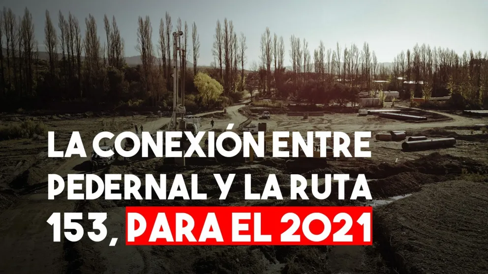 Un 25% de avance para el puente que unirá Pedernal con la 153