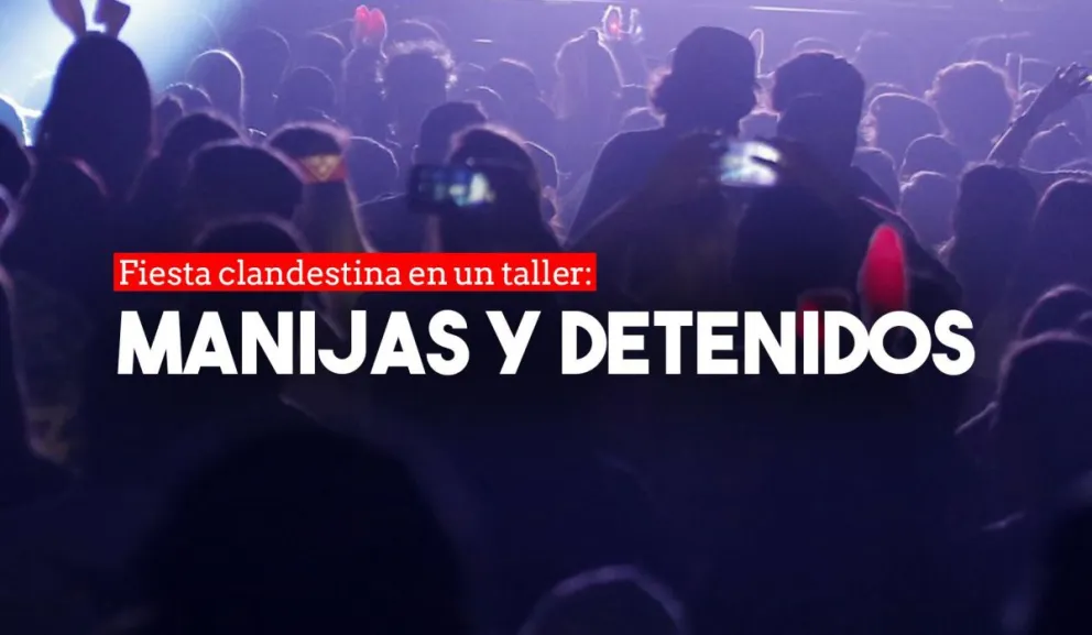 Más de 50 detenidos en una fiesta clandestina en un taller mécanico
