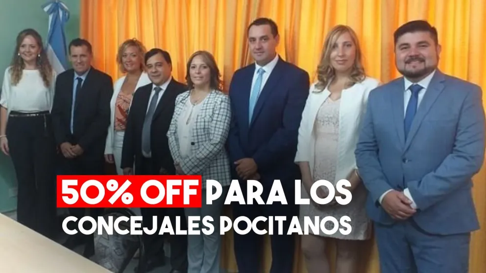 Concejales pocitanos redujeron su sueldo en un 50%