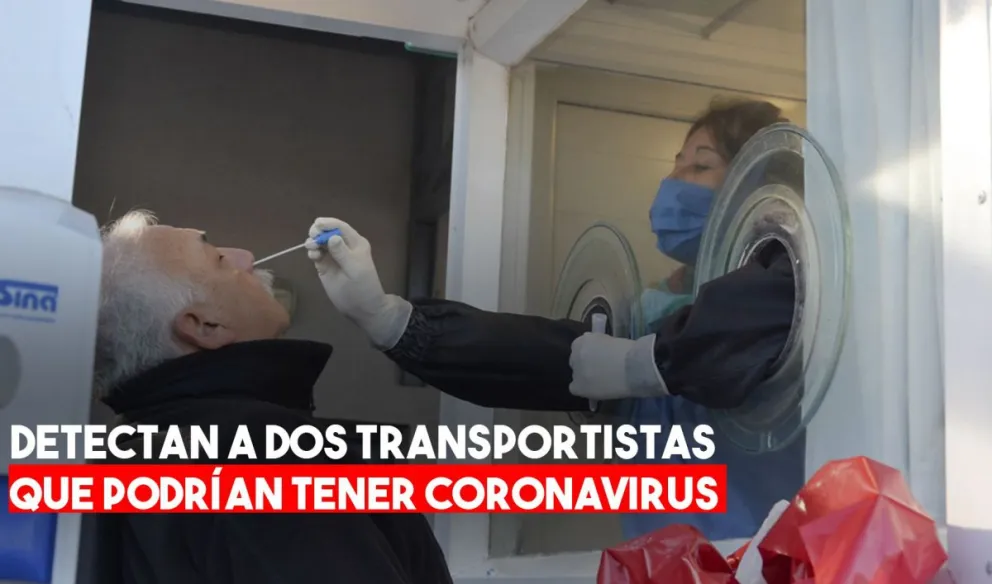 Coronavirus: dos transportistas dieron positivos en los testeos rápidos