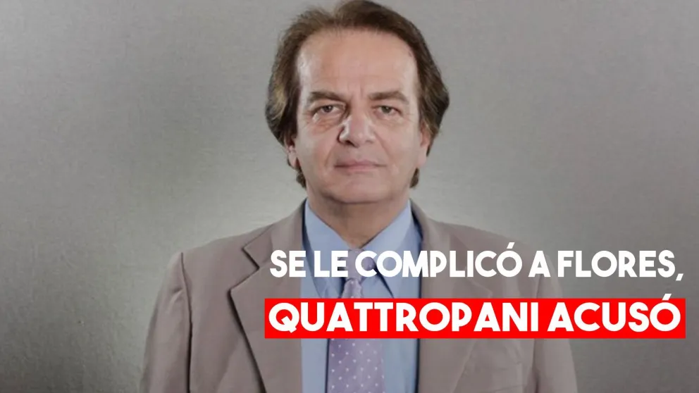 Caso juez Flores: Quattropani lo acusó