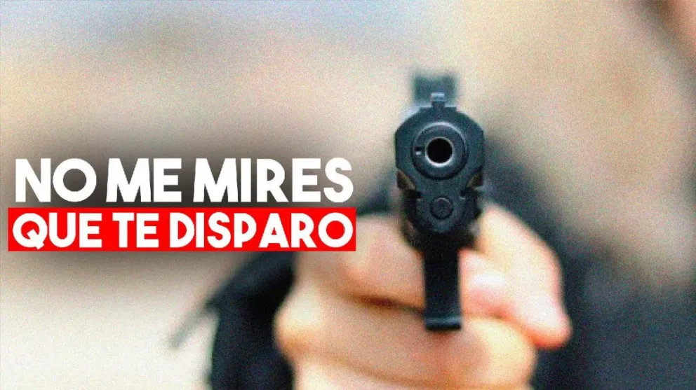Un hombre le disparó a otro por mirarlo mientras conducía