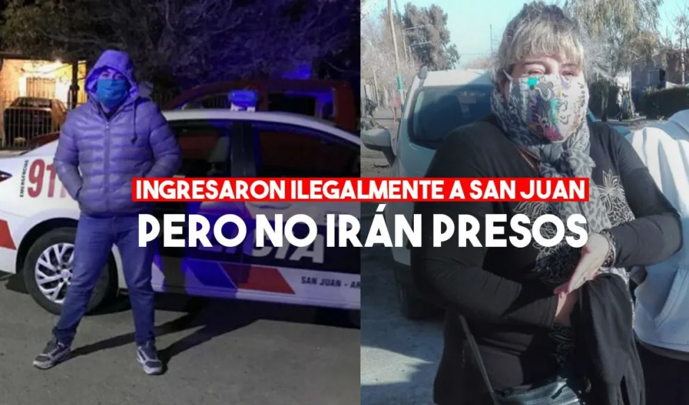 Condenaron a la mujer que ingresó a San Juan ilegalmente