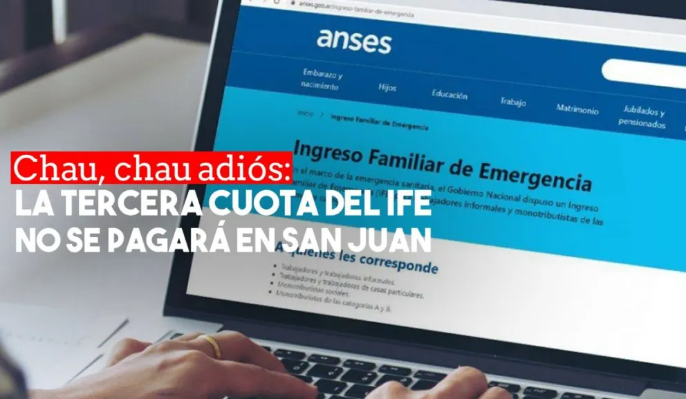 La tercera cuota del IFE no llegará a San Juan
