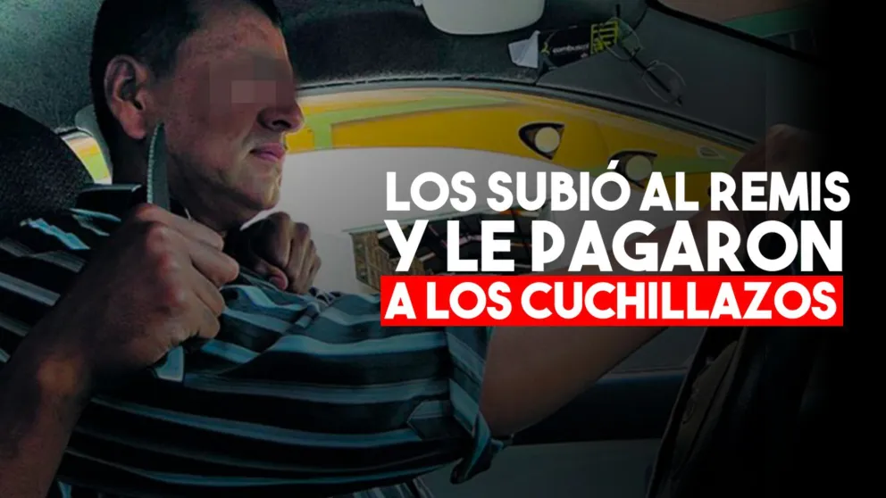 Un remisero fue atacado a cuchillazos en Caucete