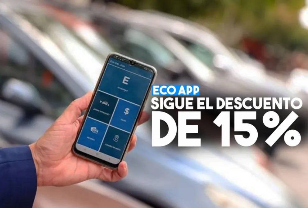 Extienden el descuento del 15% para estacionamiento a través de la app