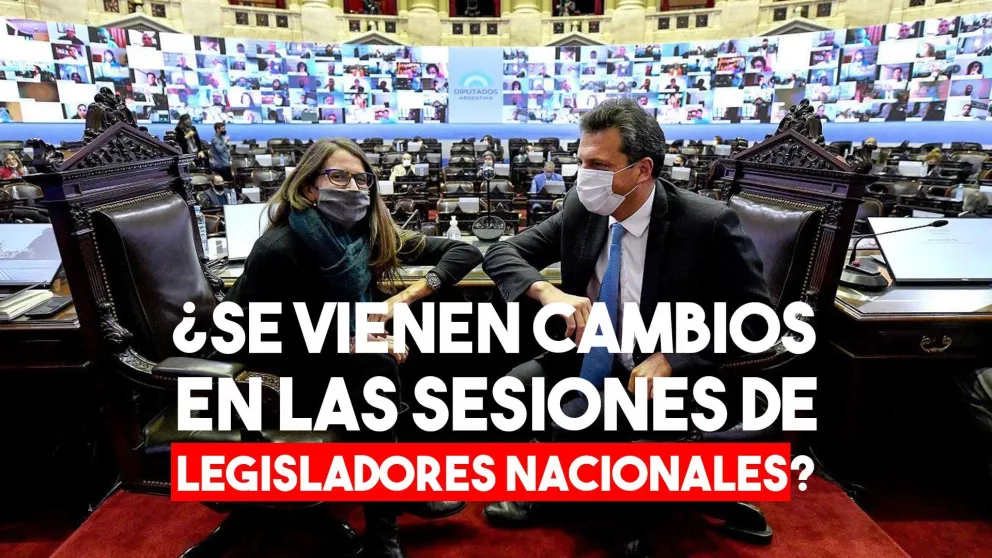 Los diputados nacionales analizan reducir la cantidad de participantes en las sesiones