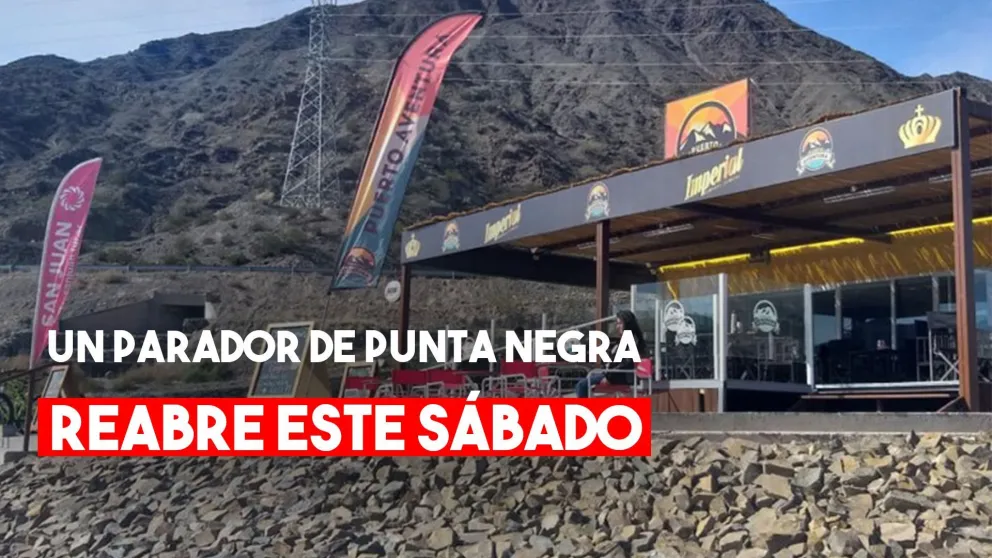 El sábado reabrirá uno de los paradores de Punta Negra