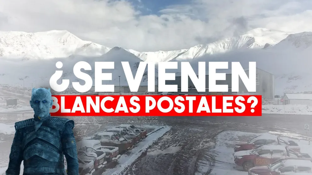Viento blanco y nieve para la Cordillera sanjuanina